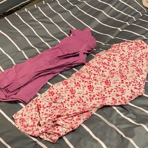 2 Old Navy Large 100% cotton shirts
